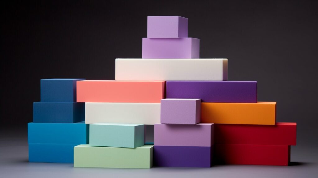 EPS foam blocks for packaging