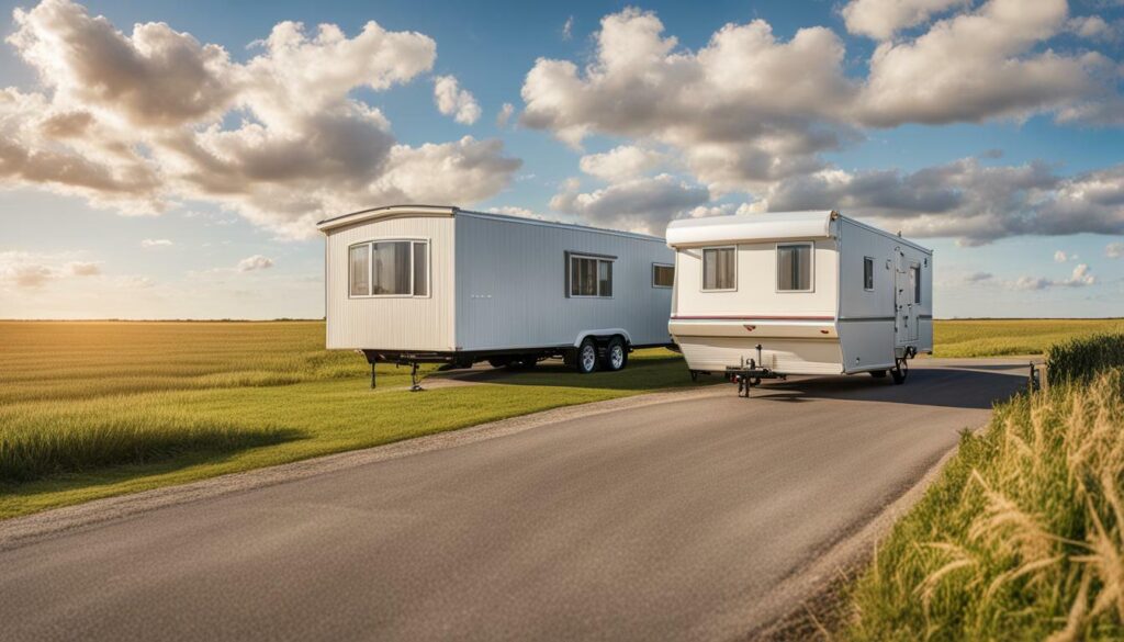 Insurance coverage for mobile home moves