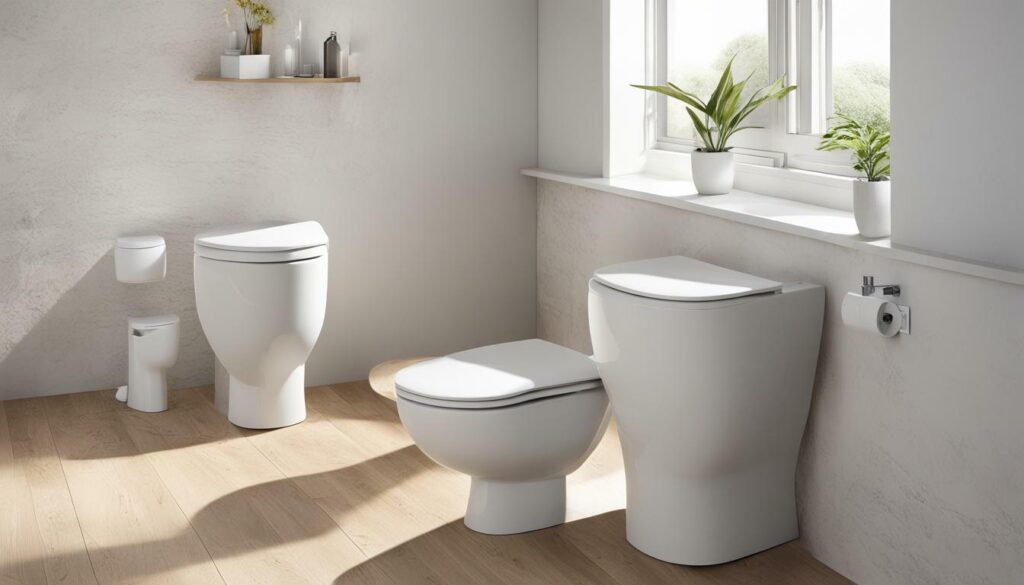 cleaning comparison floor mounted toilets vs wall mounted toilets