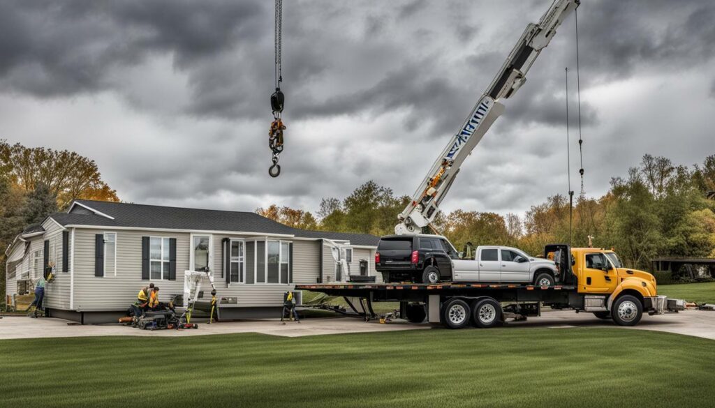 cost of moving a mobile home
