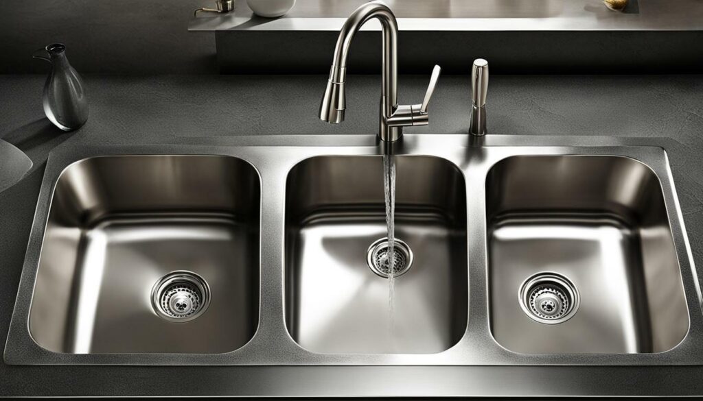 common kitchen sink sizes