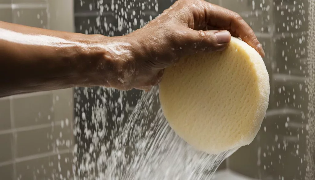 how to remove soap scum from shower