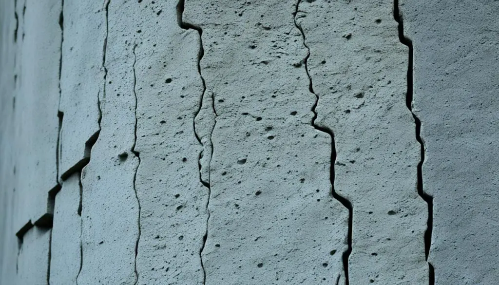 causes of cracks in concrete